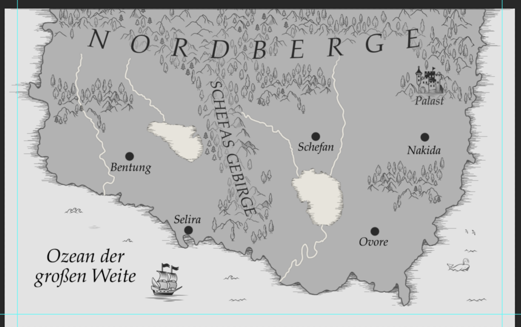 Fantasy Karte Frystandra
